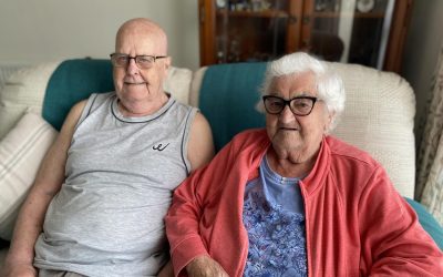 Barstaple House couple celebrating 69th wedding anniversary and 90th birthday