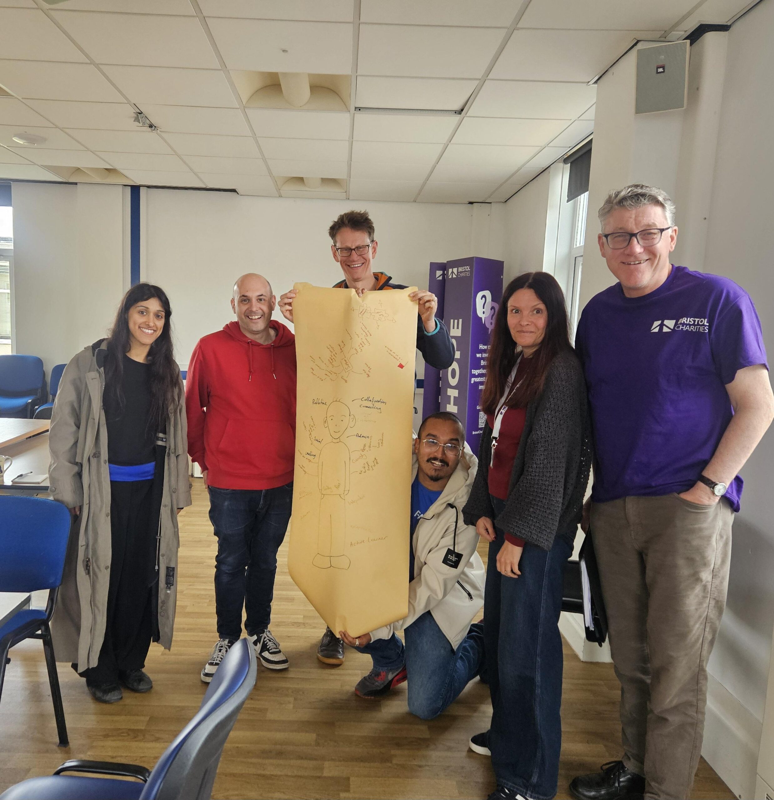 John Wheatley visits Lets Talk About Youth in Bristol, UK.
