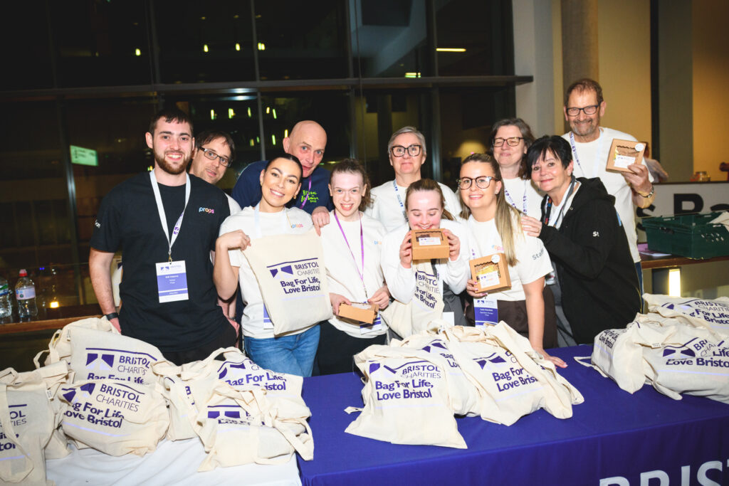 props team with all and lorna